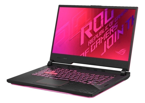 Imagen 2 de 6 de Notebook gamer Asus ROG Strix G512LI negra 15.6", Intel Core i7 10750H 8GB de RAM 512GB SSD, NVIDIA GeForce GTX 1650 Ti 144 Hz 1920x1080px Windows 10 Pro