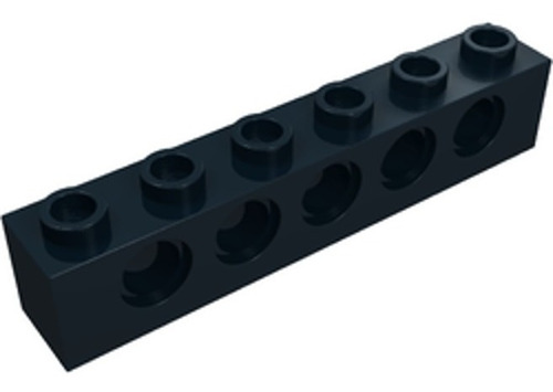 3894 642711 Lego Technic Brick 1 X 6 With Holes 2pzas