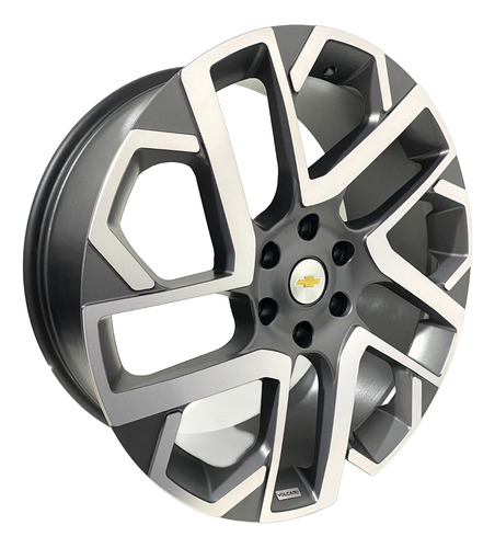 Jogo Rodas Aro 22x8,75 Gm S10 A Partir 2011 Volcano Invictus
