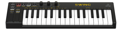 Teclado Controlador Compacto 32 Teclas Behringer Swing Color Negro