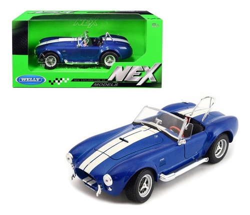 Shelby Cobra 427 S/c 1965 Escala 1:24 Colección Welly