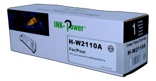  Toner 206a Negro Alternativo W2110a Ink-power M283 M255