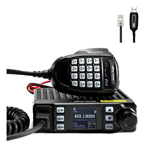 Transceptor Móvil Amateur Anytone At-779uv De 20 Vatios, Dob