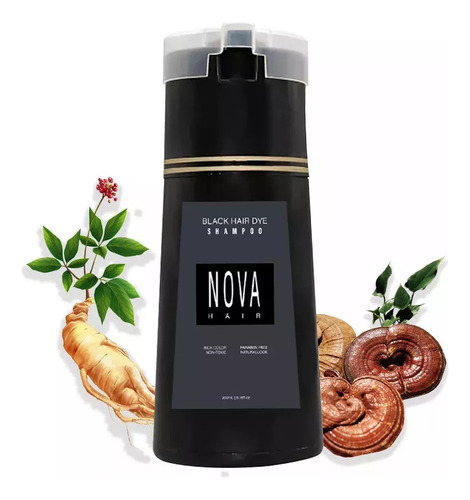 Champú Instant Color Shampoo Nova Hair Color Para