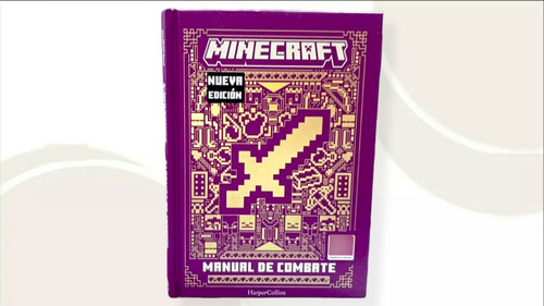 Minecraft Manual De Combate En Tapa Dura ( Libro Original )
