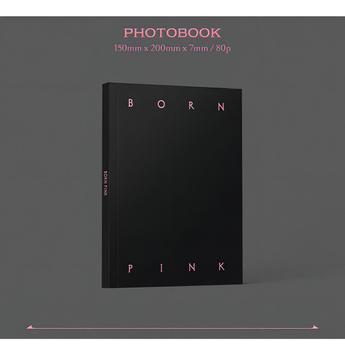Blackpink Box Blackpink - Juego de cajas exclusivas de Born Pink, color rosa