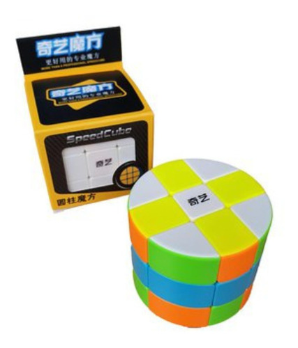 Cubo Rubik Profesional 3 X 3 Qy Cilindro Mod3 Stickerless