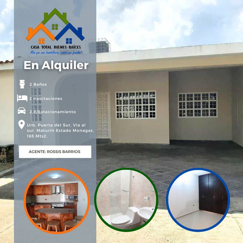 Se Alquila Casa En La Urbanizacion Puertas Del Sur