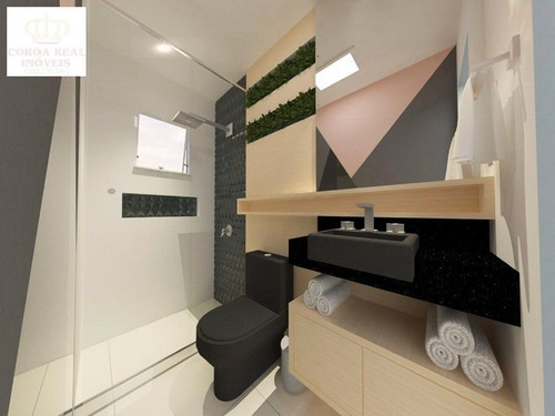 Imagem 7 de 13 de Área 40,00 M²/ 02 Dorms / 01 Sala / 01 Cozinha/01 Banheiro /01 Área De Serviço/ 01 Vaga De Garagem - Ap00098 - 34004465