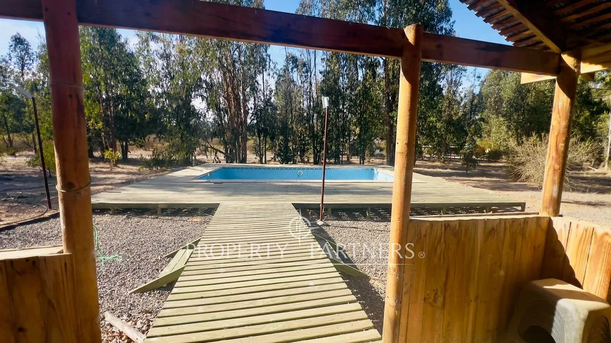 Imagen 3 de 19 de Hermosa Parcela De 1,2 Ha. En Condominio Con Casa ...