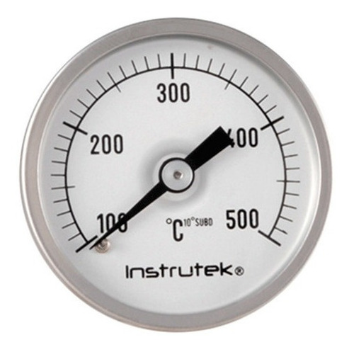 Termómetro Para Horno 2 PLG 100 A 500°c, Vast. 4, Rosca 1/4