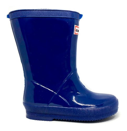 Botas De Lluvia Para Niños Niñas Fucsia Azul Gummi