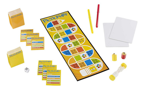 Pictionary Juego De Mesa Original Para 2 Equipos De Jugadore