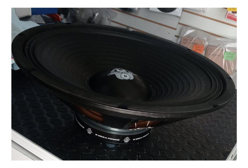 Bocina Woofer 15 Pulgadas Megapower 065-282 8ohms 360watts Negro