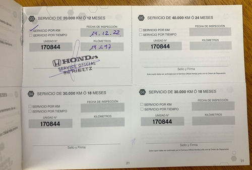 Imagen 25 de 25 de Honda Cr-v Crv Lx Suv Camionetas Usadas 2021 En Garantía