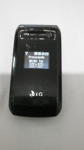 Imagem 3 de 8 de Celular LG Kp 215 D Chip Fliper Ent P/ Antena Rural Placa