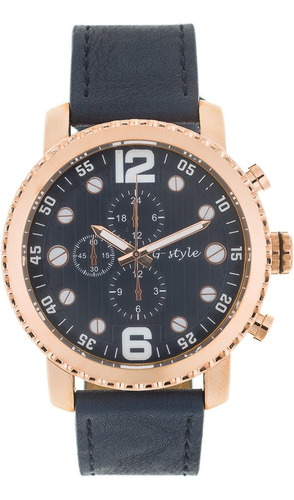 Reloj De Pulsera De Cuero Para Hombre - Relojes Casuales Ana