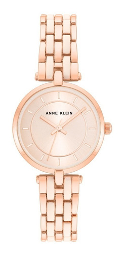 Reloj Anne Klein Dama - Brazalete De Acero Color Oro Rosa