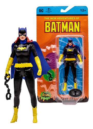 Retro Platinum Batgirl New Adventure Batman Mcfarlaneclassic (Reacondicionado)