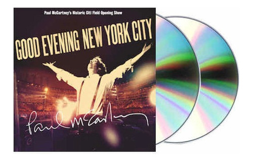 Paul Mccartney Good Evening New York City Cd Y Dvd Nuevo 