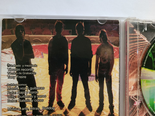 Cd,bulldog, Circo Calesita,pinhead Records,barrio Caballito (Usado)