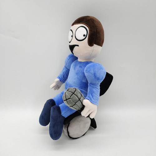 2025 Dave E Bambi Blue Pelúcia Brinquedo Presente De
