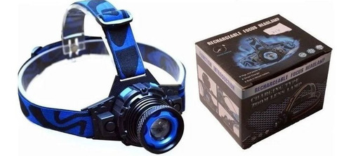 Linterna Minero Led Recargable 12v 220v Zoom Alta Duracion