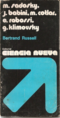 Textos Sobre Bertrand Russell - Sadosky, Klimovsky Y Otros