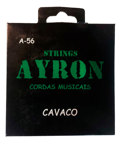 Encordoamento Para Cavaco Cavaquinho Ayron Cordas A-56