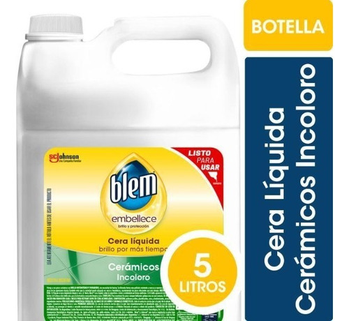 Blem Autobrillo Incoloro Bidon 5 Litros  Oferta