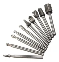 Comprar Fresas Rotativas Mini Torno X 10 Unidades P\u002Fmetal Y Madera.