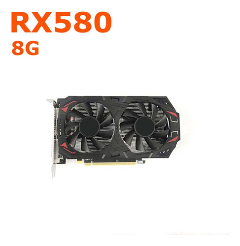 Rx580 8gb Para Computadora De Escritorio Amd, Tarjeta Gráfic