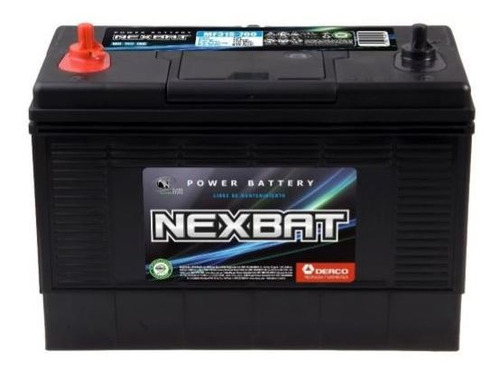 Imagen 1 de 2 de Bateria 100 Amp 700 Cca Borne Perno Nexbat