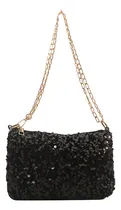 Comprar Bolso Cartera De Fiesta Scarlett Con Lentejuelas - Negro