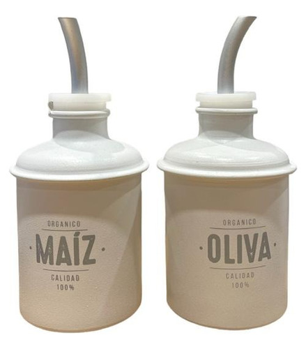 Imagen 1 de 2 de Set X 2 Aceiteros Maiz + Oliva