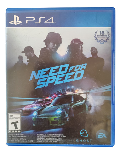 Need For Speed - Físico - Ps4
