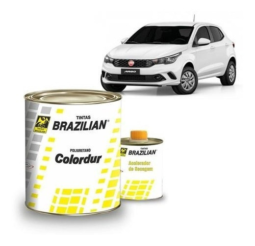 Tinta Automotiva Pu Preto Cadilac + Catalisador Cx C/ 6