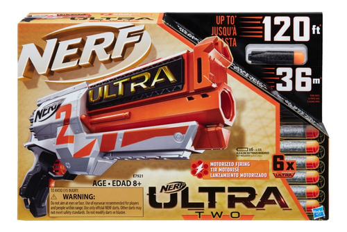Lanzador motorizado de 6 dardos Nerf Ultra Two de Hasbro E7922
