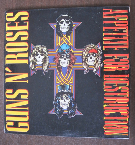 Guns N´roses Appetite For Destruction Disco Sonográfica 1987