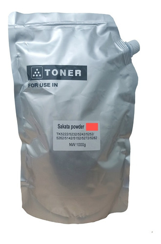 Recarga Polvo Toner Kyocera 1 Kg Cmyk Tk-5142/ 5232/ 5242