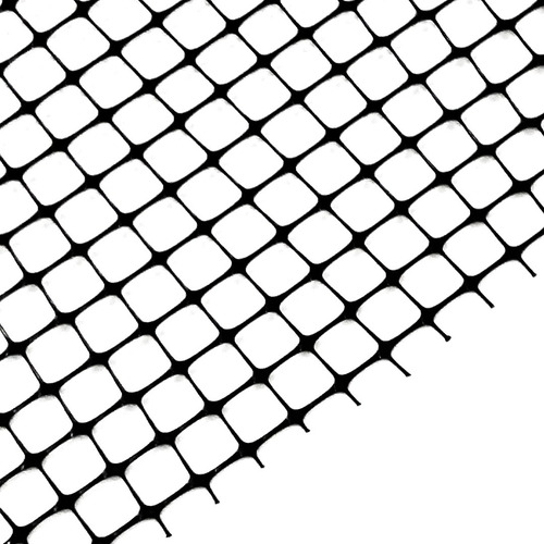 Chickenmalla Malla Gallinera 2x5m Cuadro (6x6mm) Negra