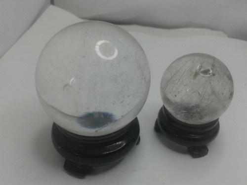 Imagen 2 de 10 de 0012 Se Vende Bola De Cuarzo Cristal Transparente Unica T.g