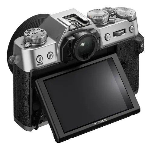 Fujifilm Xt30 Iii Kit Com Lente Xc1333mm Video 6k Prata Prateado
