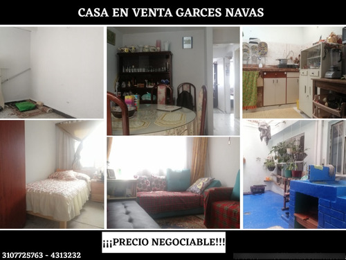 Casa En Venta Garces Navas - Noroccidente De Bogota D.c