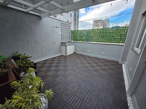 Kit 6 Deck Madeira Plástico Encaixe Modular Piscina Varanda Cor Marrom Geométrico