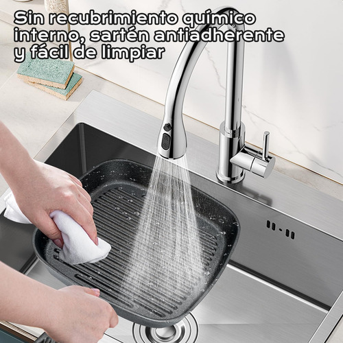 Sartenes De Hierro Fundido Juego De Sartenes 5 Piezas Negro