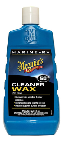 M5016 Marine/rv One Step Cleaner Wax - Botella De 16 Oz