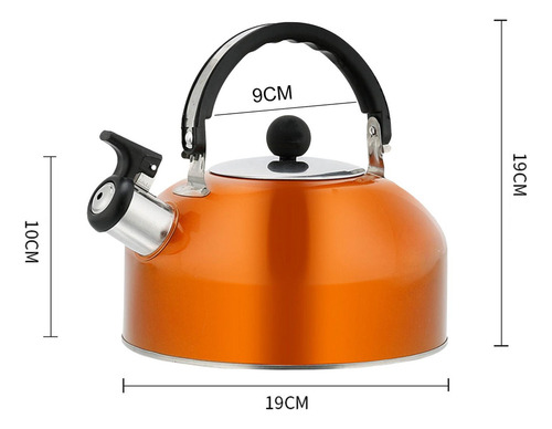 Aa Hervidor De Té Whistling De Acero Inoxidable For Estufa