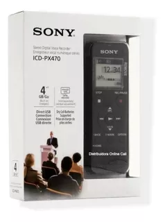 Grabadora De Voz Sony Digital Icd-px470