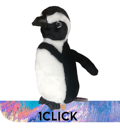 Peluche Aurora Mini Flopsie Pinguino Africano Pinguinito Ave Blanco